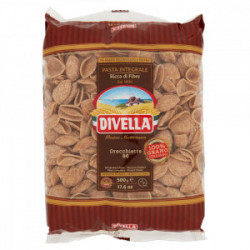 Divella celozrnné cestoviny Orecchiette 500g