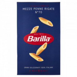 Barilla semolinové cestoviny Mezze Penne Rigate n.70 500g