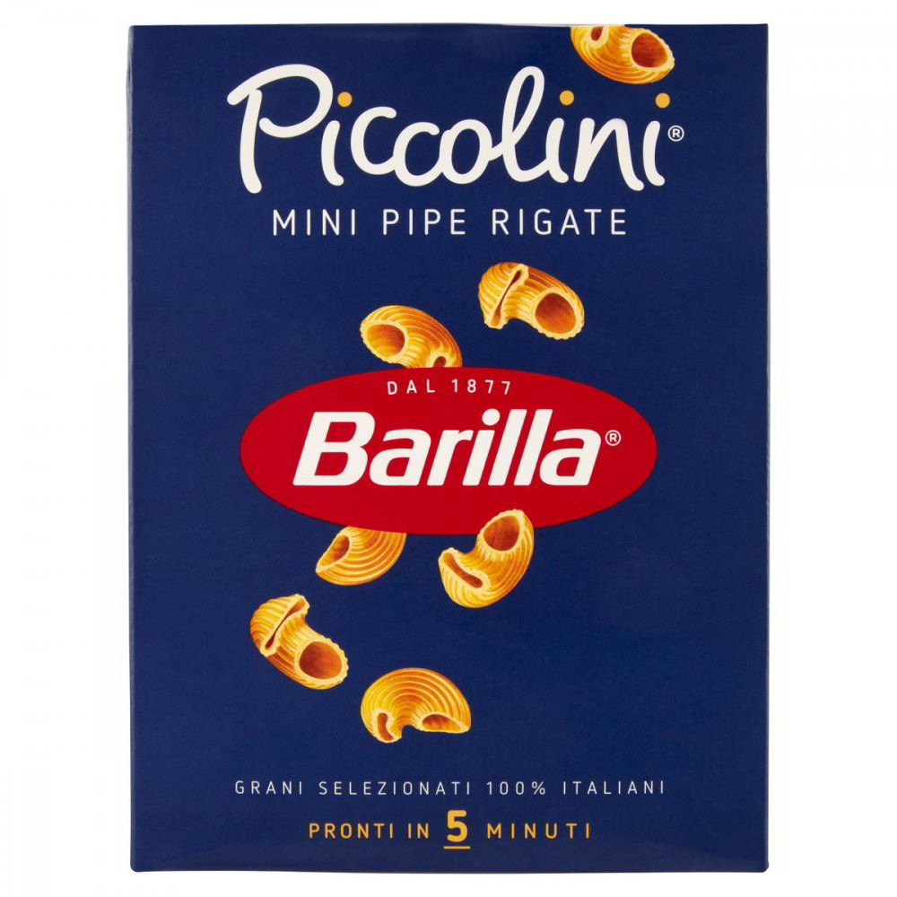 Barilla semolinové cestoviny Mini Pipe Rigate 500g