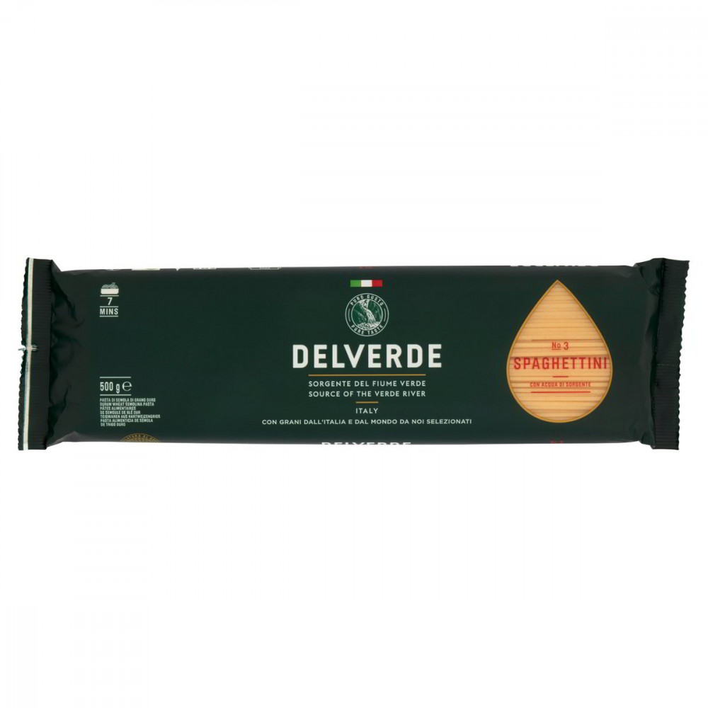 Delverde semolinové cestoviny Spaghettini n.3 500g