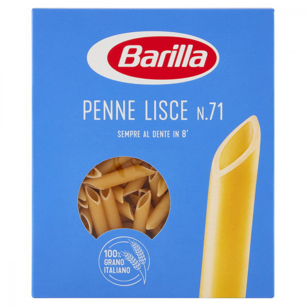 Barilla semolinové cestoviny Penne Lisce n.71 500g