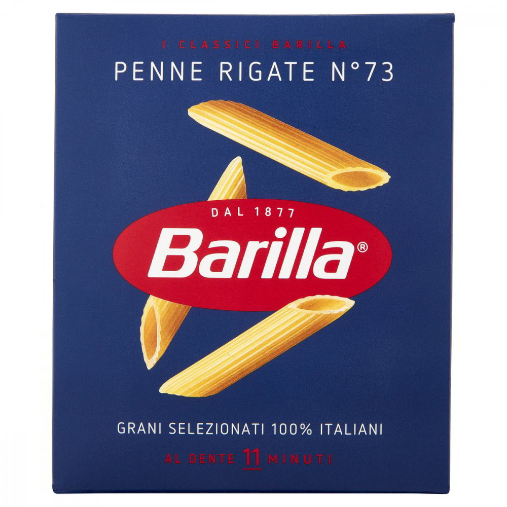 Barilla semolinové cestoviny Penne Rigate n.73 500g