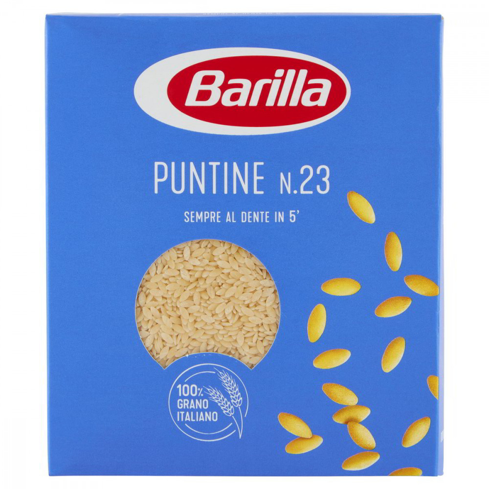 Barilla semolinové cestoviny Puntine n.23 500g