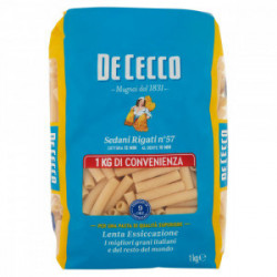 De Cecco semolinové cestoviny Sedani Rigati n.57 1kg