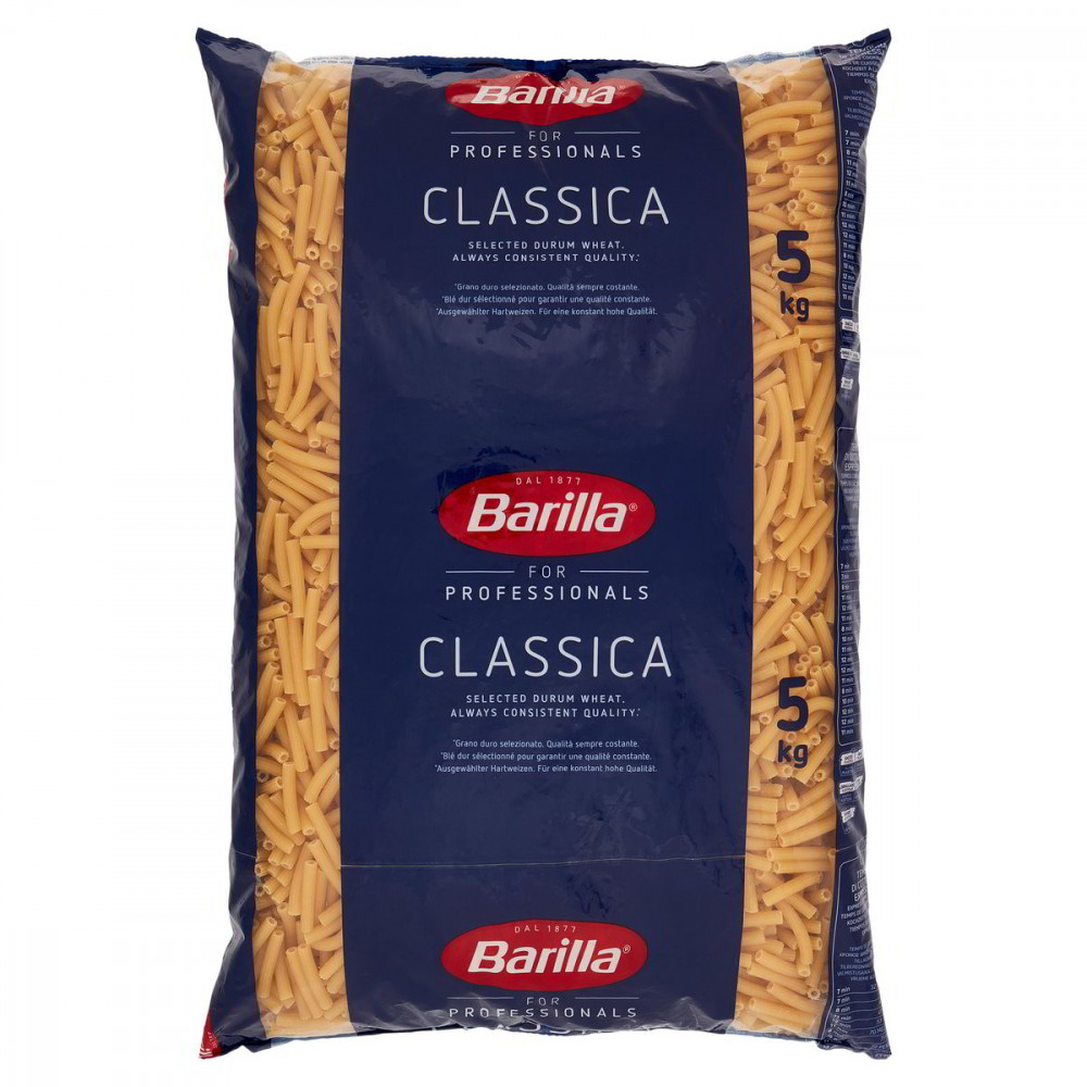 Barilla semolinové cestoviny Sedanini rigati n.53 5kg