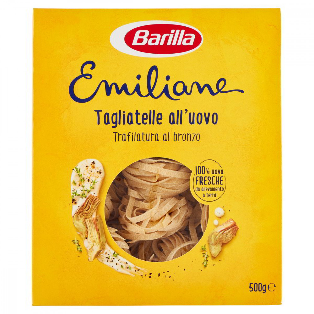 TAGLIATELLE ALL'UOVO TRAFILATE AL BRONZO