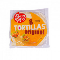 TORTILLAS PLAIN X8