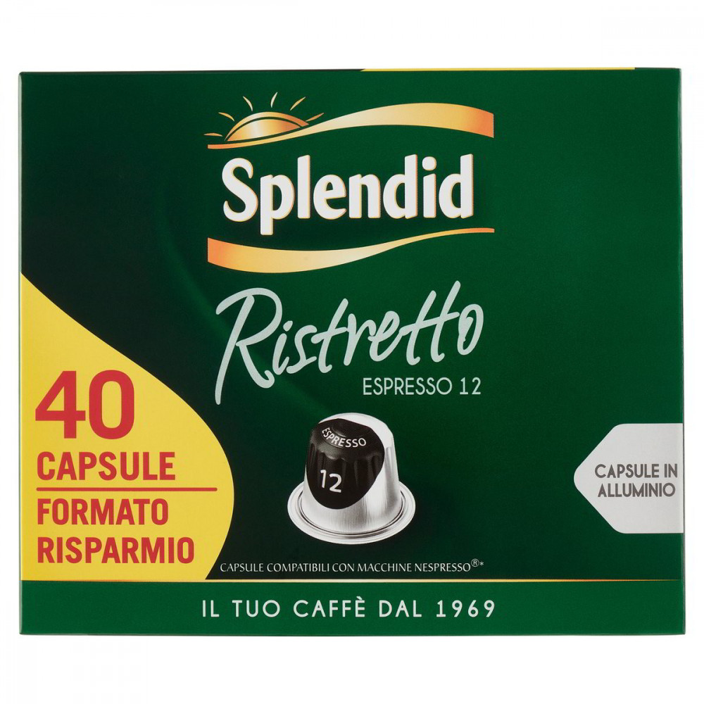 CAPSULE COMPATIBILI NESPRESSO ESPRESSO X40