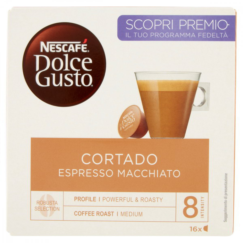 CAPSULE CORTADO COMPATIBILI DOLCE GUSTO