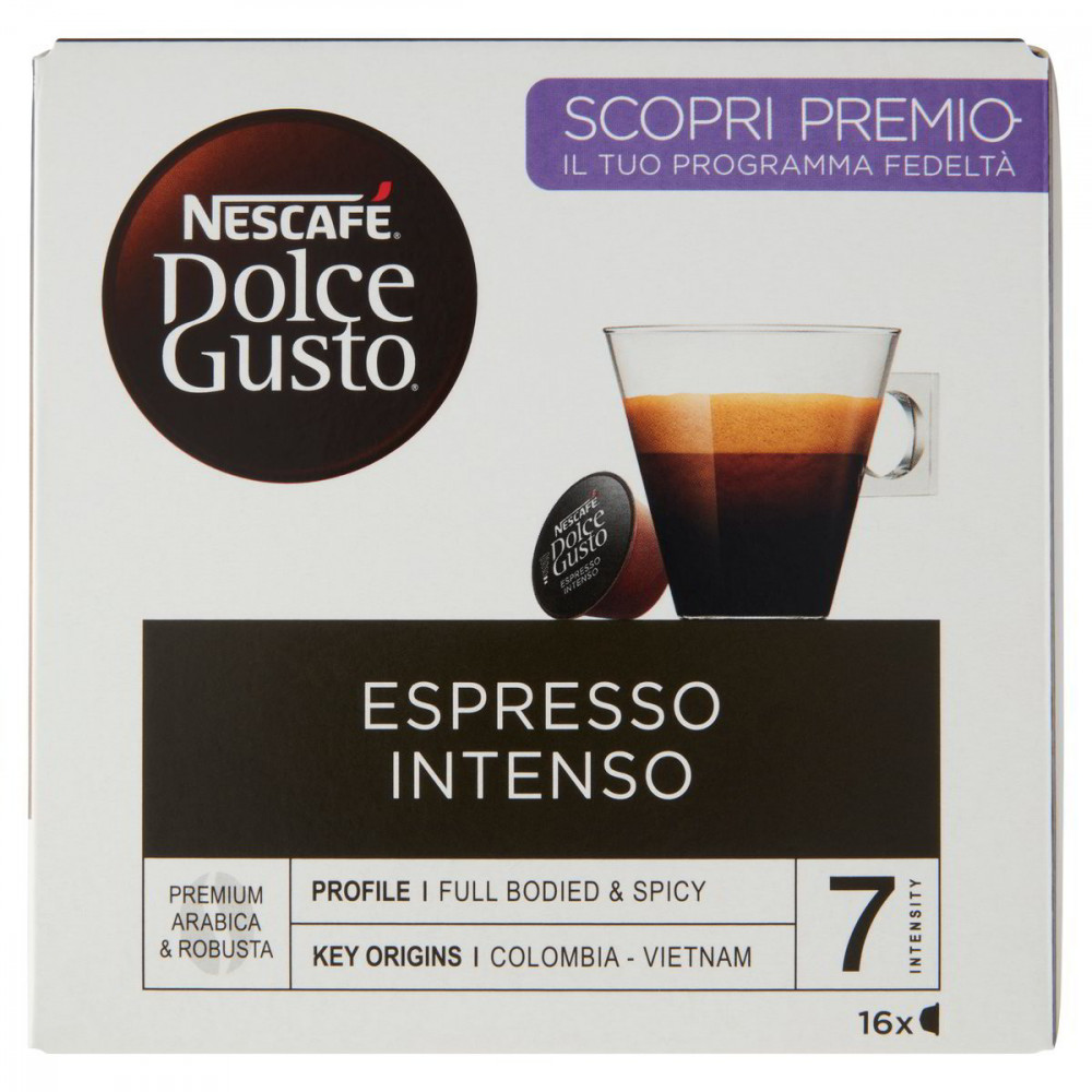 CAPSULE ESPRESSO INTENSO COMPATIBILI DOLCE GUSTO