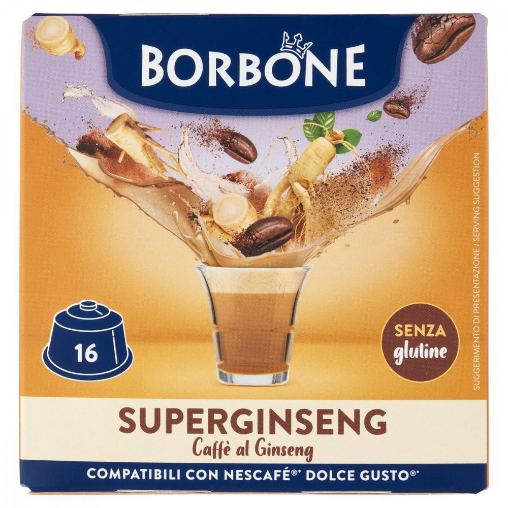 CAPSULE SUPERGINSENG COMPATIBILI DOLCE GUSTO