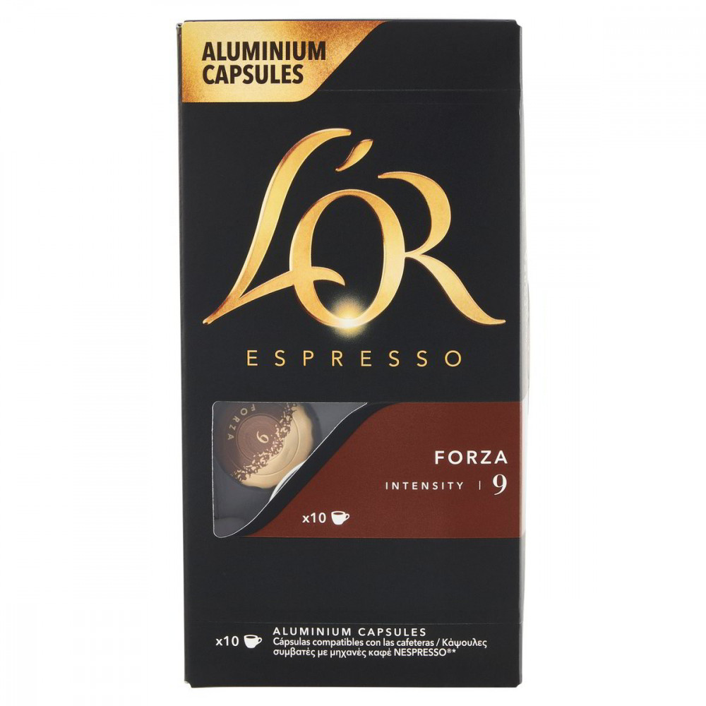 ESPRESSO FORZA CAPSULE COMP. NESPRESSO X10