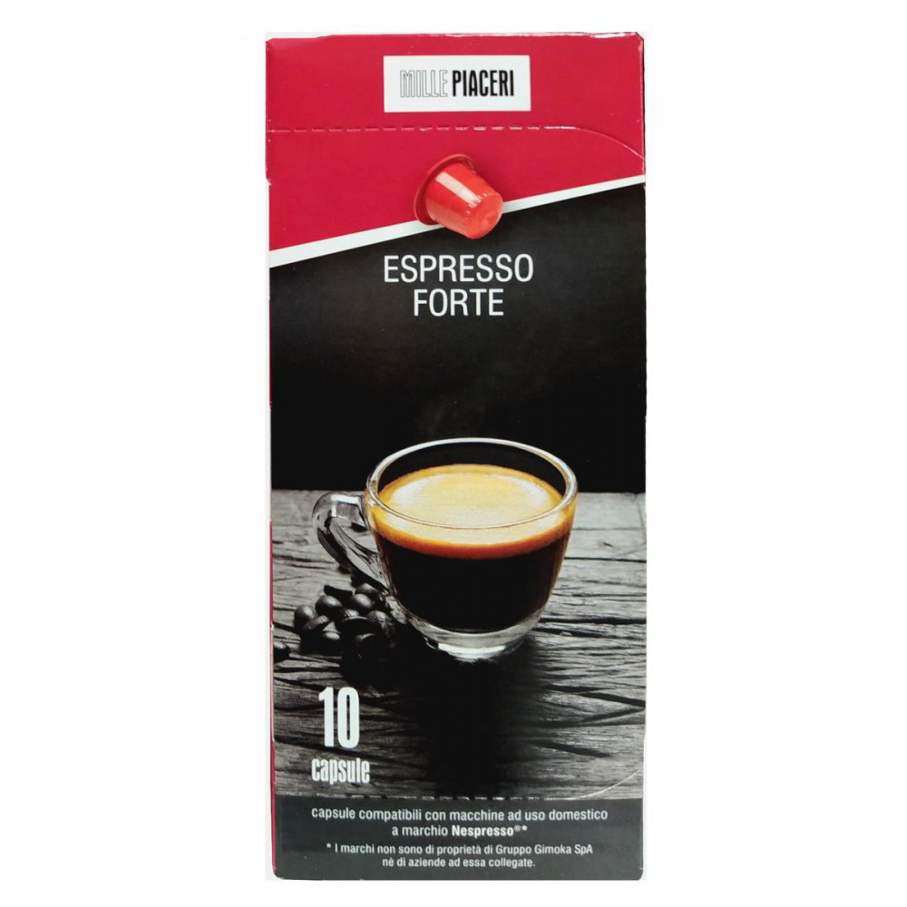 GUSTO FORTE CAPSULE COMP. NESPRESSO X10