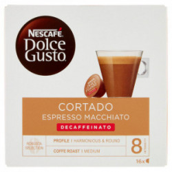 NESCAFE' CORTADO DECA CAPSULE DOLCE GUSTO X16