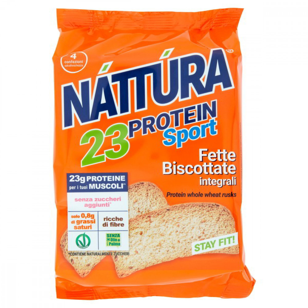 FETTE BISCOTTATE INTEGRALI PROTEIN