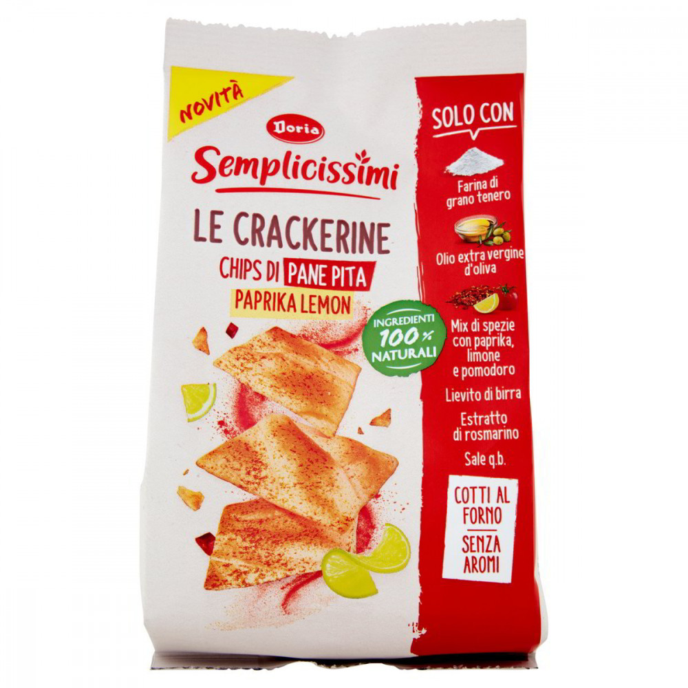 LE CRACKERINE PAPRIKA LEMON