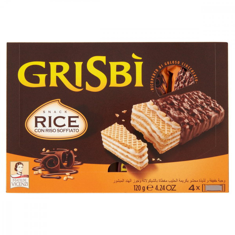 GRISBI'WAFER RICE GR.30X4