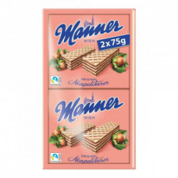 MANNER WAFER NOCCIOLA GR.75X2