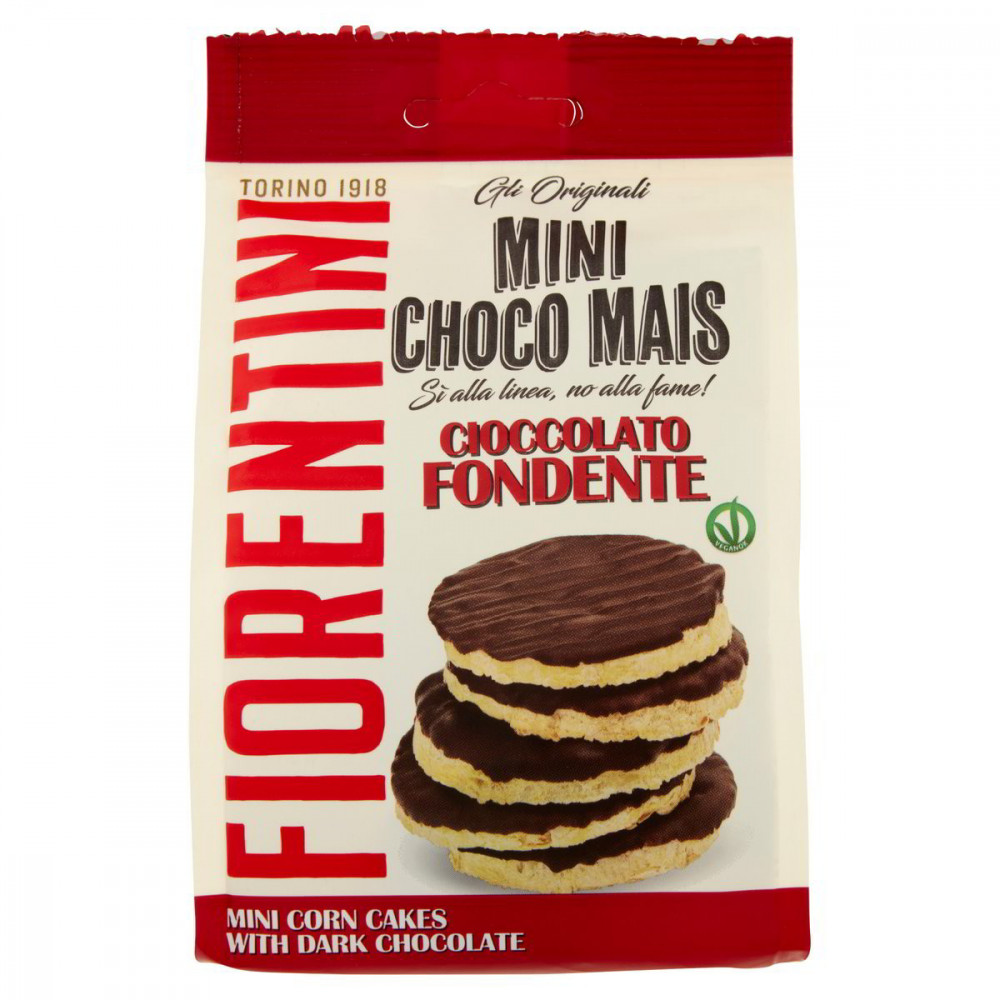 MINI GALLETTE AL MAIS CON CIOCCOLATO FONDENTE