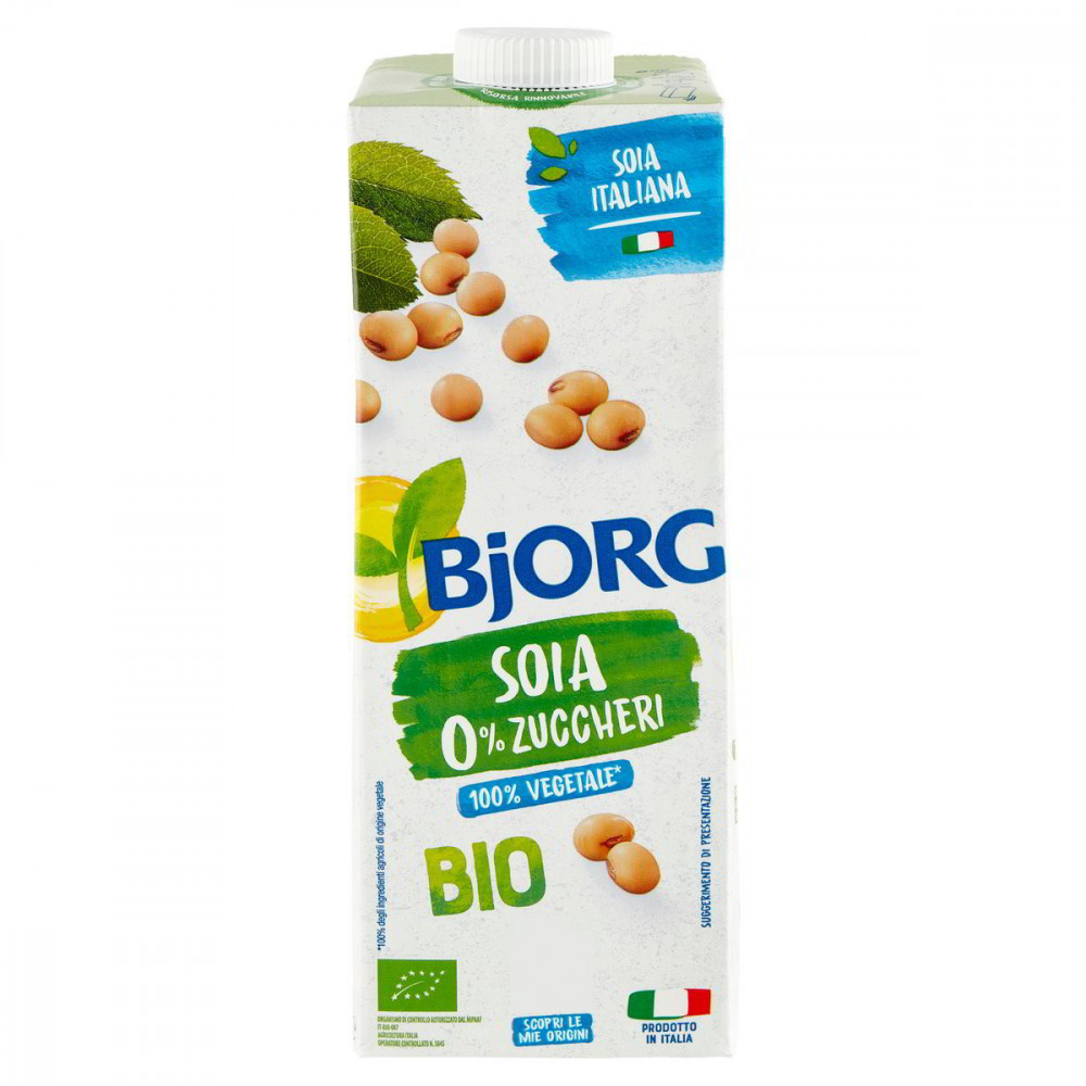 BJORG BEVANDA SOIA 0% ZUCCHERI LT 1 BIO