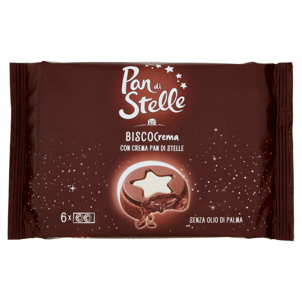 PAN DI STELLE BISCOCREMA X6