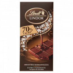 LINDOR TAVOLETTA CIOCCOLATO FONDENTE 70%