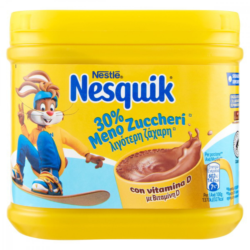 NESQUIK -30% ZUCCHERO