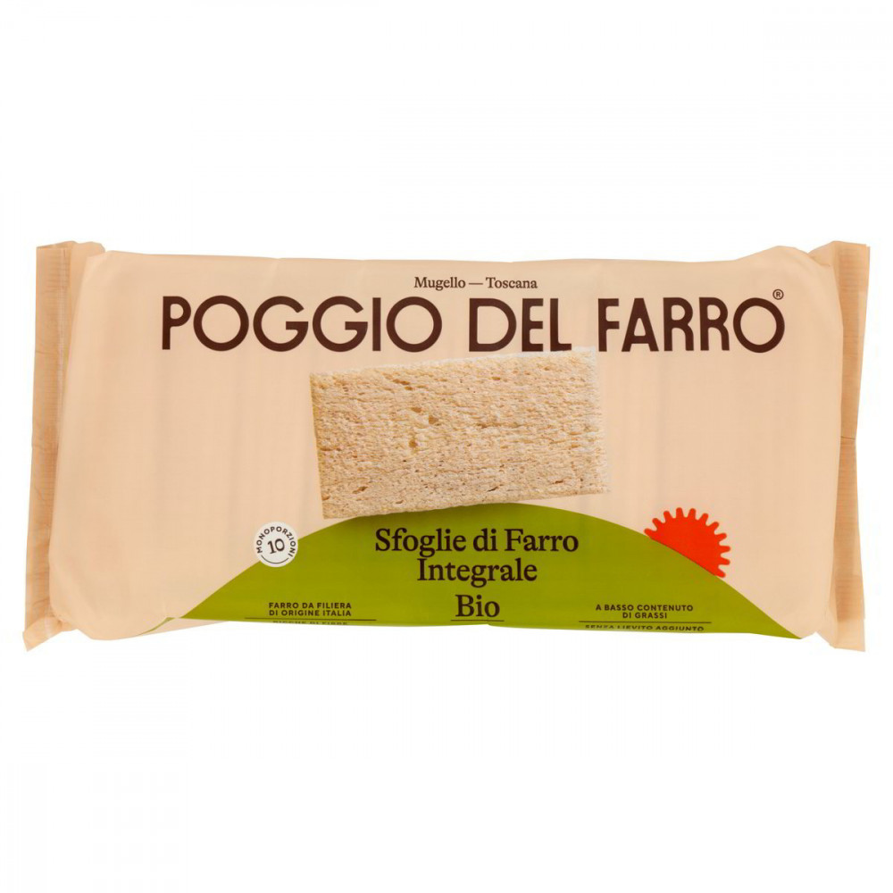 SFOGLIE CON FARRO INTEGRALE BIO