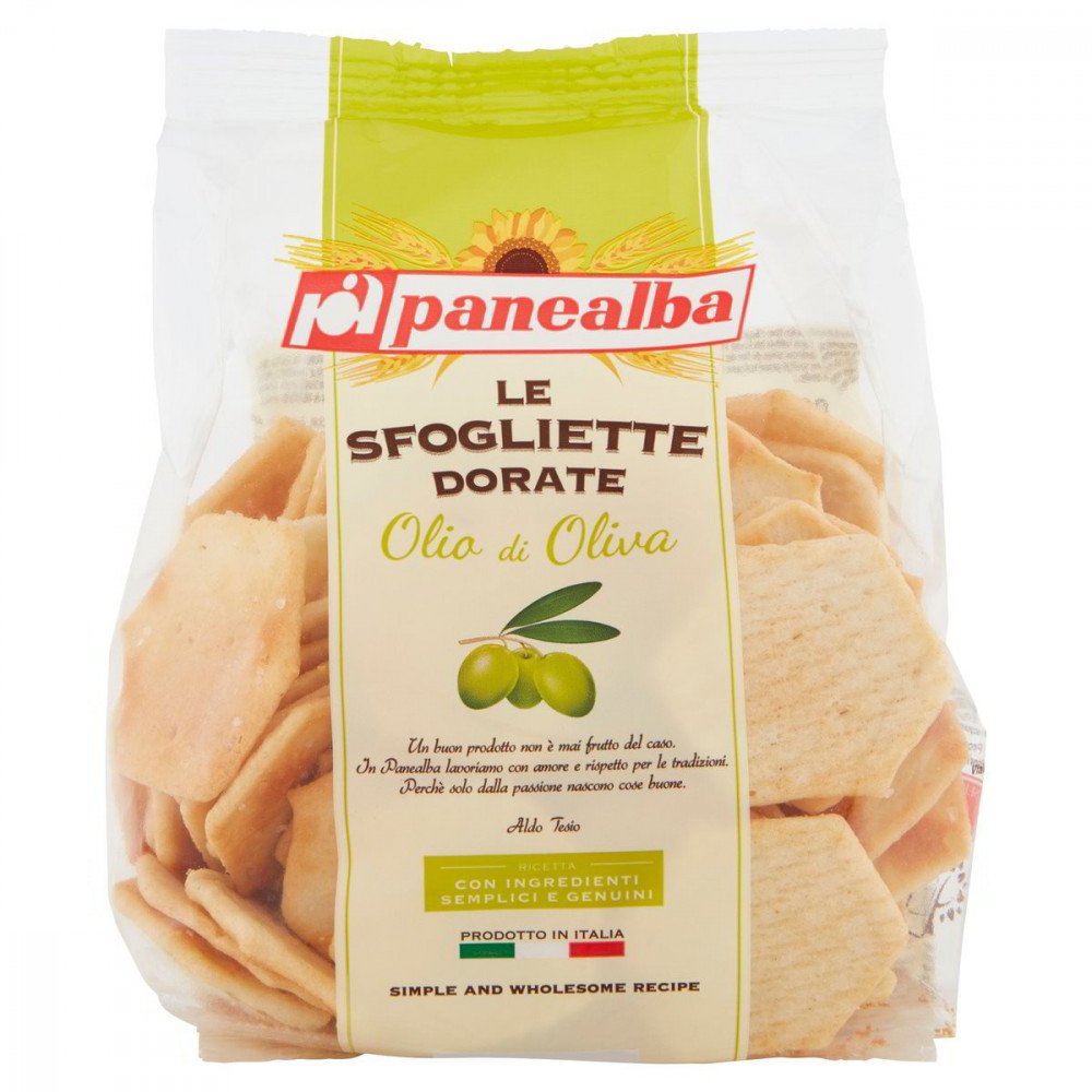 SFOGLIETTE ALL'OLIO D'OLIVA