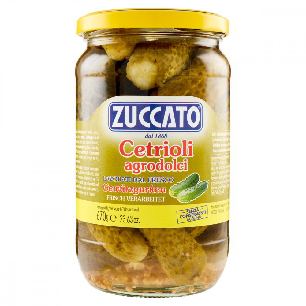 CETRIOLI AGRODOLCI